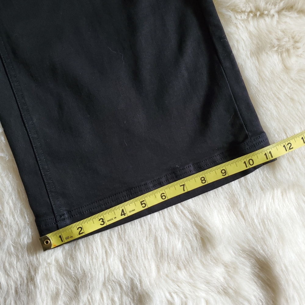 Everlane Wide Leg Crop Black Pants Size 6 Short Inseam - Picture 13 of 13